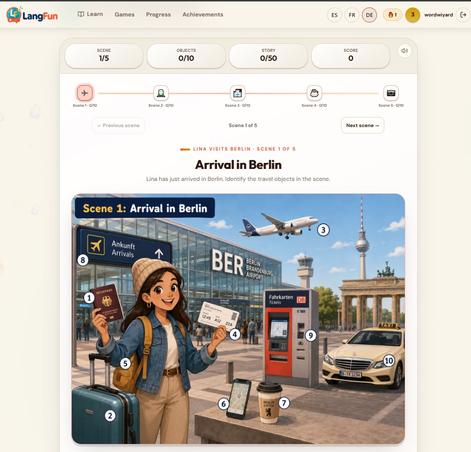 LangFun screenshot 1